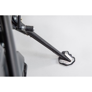 Extension para caballete lateral Negro/plateado. 790/ 890/ 990 Duke, Svartpil 801.