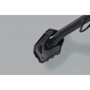 Extensión para caballete lateral Negro/plateado. Modelos Suzuki.