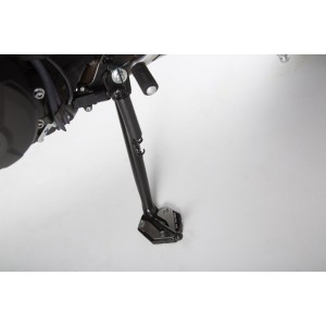 Extension para caballete lateral Negro/Plateado. Yamaha MT-09 Tracer, XSR900/Abart.