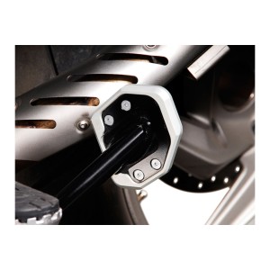 Extension para caballete lateral Negro/plateado. BMW R1200GS / R1200GS Adventure