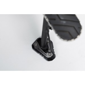 Extension para caballete lateral Negro/plateado. Kawasaki Versys-X300 ABS (16-).