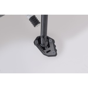 Extensión para caballete lateral Negro/Plateado. Triumph Speed ??400/Scrambler 400X