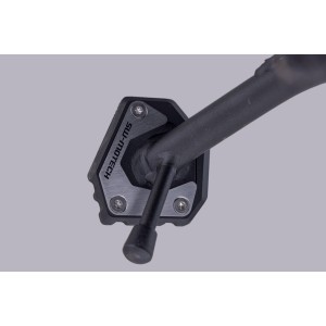 Extension para caballete lateral Negro/Plata. Benelli Leoncino 800 / 800 Trail.