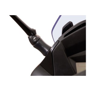 Extensión de retrovisor Perfil. Negro. Honda CBF600S, CBF1000/ F.