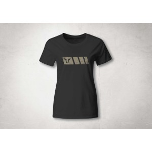 Camiseta Legend Gear. Negro. Mujer. Talla XL.