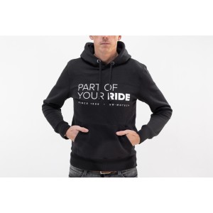 Sudadera con capucha Core Line. Negro. Unisexo. Talla M.