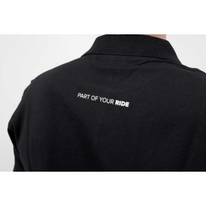 Polo Core Line. Negro. Hombre. Talla M.