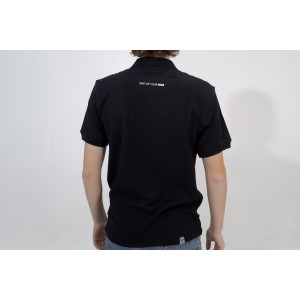 Polo Core Line. Negro. Hombre. Talla S.