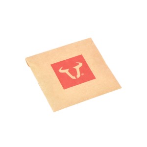 Braga de cuello 50 x 25 cm. Negro/gris. Sin costuras.