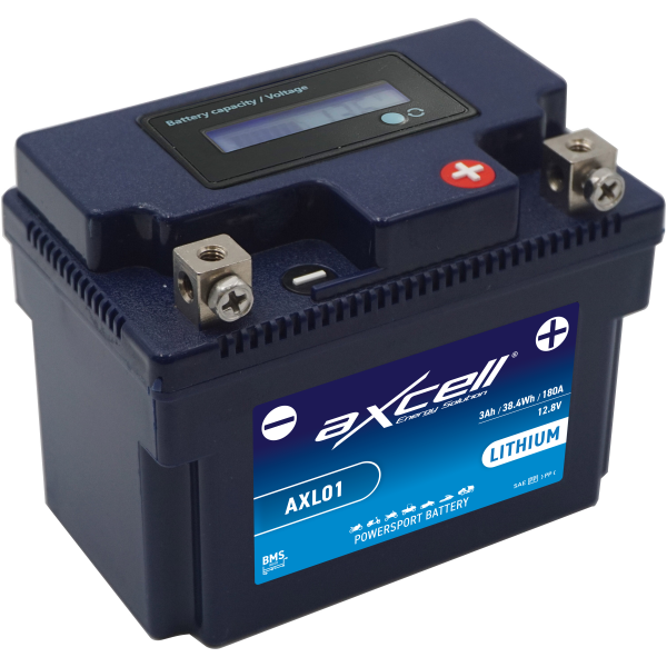 Batería Moto Litio AXL01 Axcell