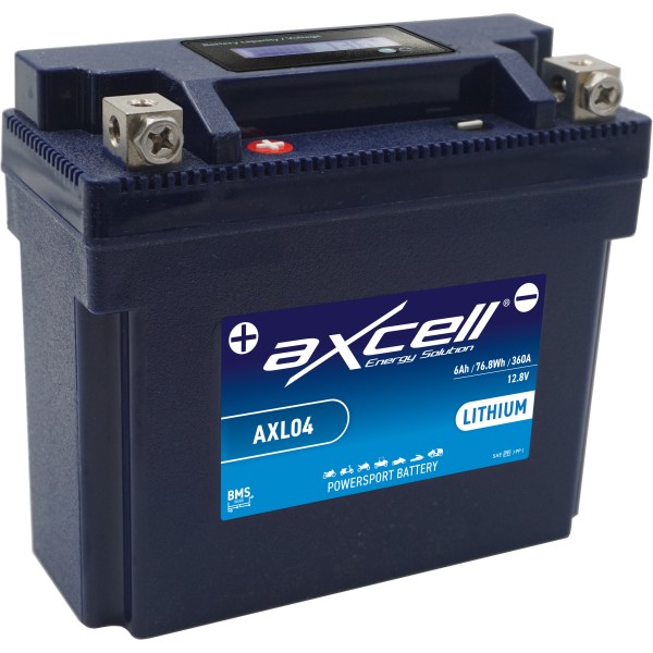 Batería Moto Litio AXL04 Axcell