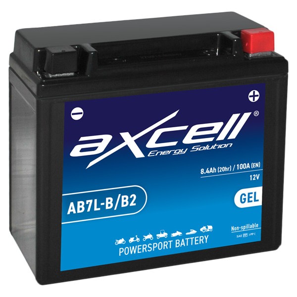 Batería Moto GEL AB7L-BB2
