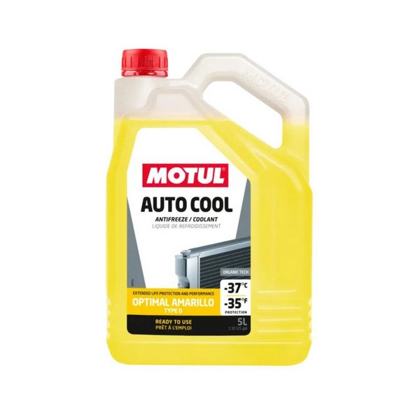 MOTUL AutoCool Optimal amarillo -35C 5 litros