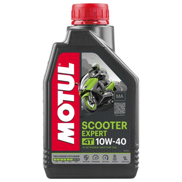 Aceite MOTUL Scooter Expert 4T 10W40 Ma 1L