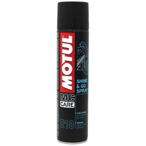 Abrillantador moto MOTUL E10 Shine Go Spray 0.400L