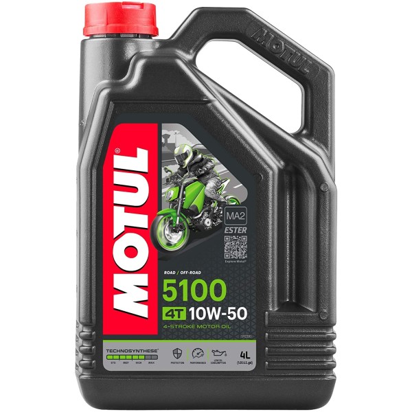 Aceite MOTUL 5100 10W50 4T 4L