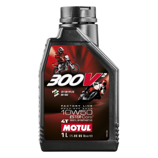 Aceite MOTUL 300V 4T Factory Line 10W50 1L