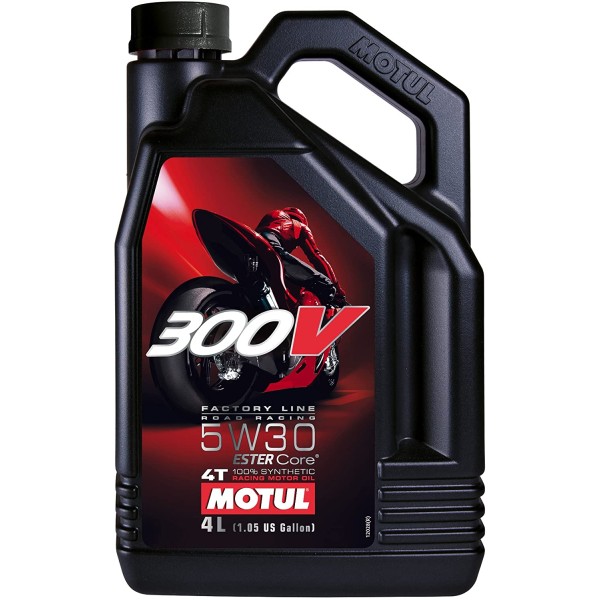 Aceite MOTUL 300V FLRoad Racing 5W30 4L