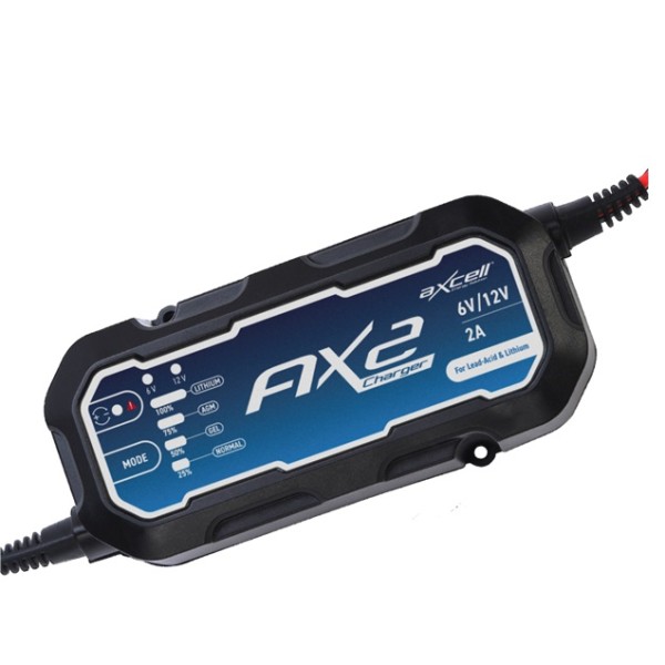 Cargador de Baterías moto  Axcell