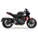 Ixil - CT4249RB - para TRIUMPH TRIDENT 660 21-26 (L101 L101R LG22 LG23) - FULL SYSTEM - RACE XTREM BLACK
