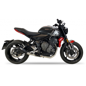 Ixil - CT4249RB - para TRIUMPH TRIDENT 660 21-26 (L101 L101R LG22 LG23) - FULL SYSTEM - RACE XTREM BLACK