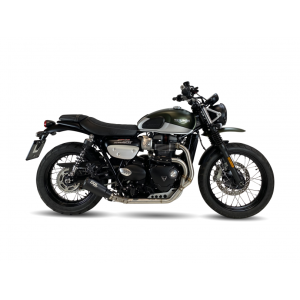 Ixil - CT4259RB - para TRIUMPH STREET SCRAMBLER 900 17-24 (DC01 DC02 DC03 DC04) - FULL SYSTEM - RACE XTREM BLACK