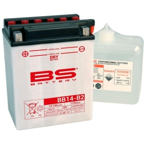 Batería BS BATTERY YB14-B2...