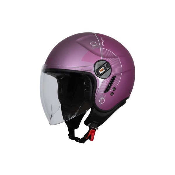 CASCO ORIGINE ALPHA UPNDOWN PURPLE  MATT (ECE22.06)