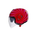 CASCO AGV ETERES TROPEA RED/PINK