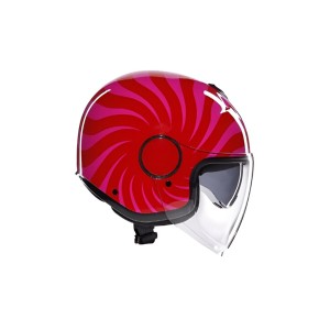CASCO AGV ETERES TROPEA RED/PINK