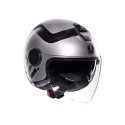 CASCO AGV ETERES RIMINI MATT GREY/BLACK