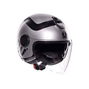 CASCO AGV ETERES RIMINI MATT GREY/BLACK