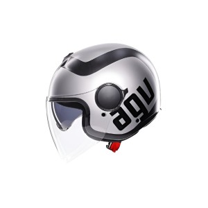 CASCO AGV ETERES RIMINI MATT GREY/BLACK