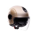 CASCO AGV ETERES SIROLO MATT WHITE/GOLD