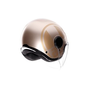 CASCO AGV ETERES SIROLO MATT WHITE/GOLD