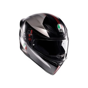 CASCO AGV K1 S LAP MATT BLACK/GREY/RED