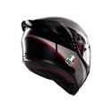 CASCO AGV K1 S LAP MATT BLACK/GREY/RED