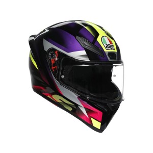 CASCO AGV K1 S AGV FASTLAP BLACK/PURPLE/PINK