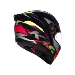 CASCO AGV K1 S AGV FASTLAP BLACK/PURPLE/PINK
