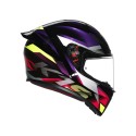 CASCO AGV K1 S AGV FASTLAP BLACK/PURPLE/PINK