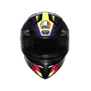 CASCO AGV K1 S AGV FASTLAP BLACK/PURPLE/PINK
