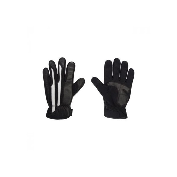 Guante de moto vintage Invictus El Figura Negro