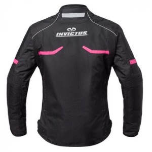 Chaqueta de moto allseason de Chica Fucsia Cordura Kaleshi