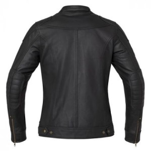 Chaqueta de moto de cuero laminada 3 cuartos Invictus Ulises
