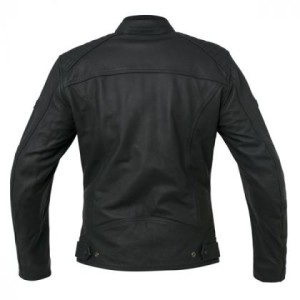 Chaqueta de moto de cuero laminado Invictus Paris