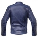 Chaqueta de moto de cuerdo de chica Electra Azul