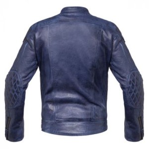Chaqueta de moto de cuerdo de chica Electra Azul
