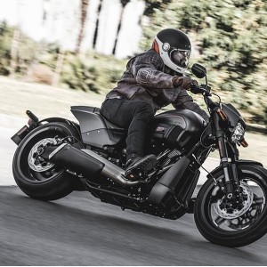 Chaqueta de cuero de chico marrón desgastado Invictus Eros