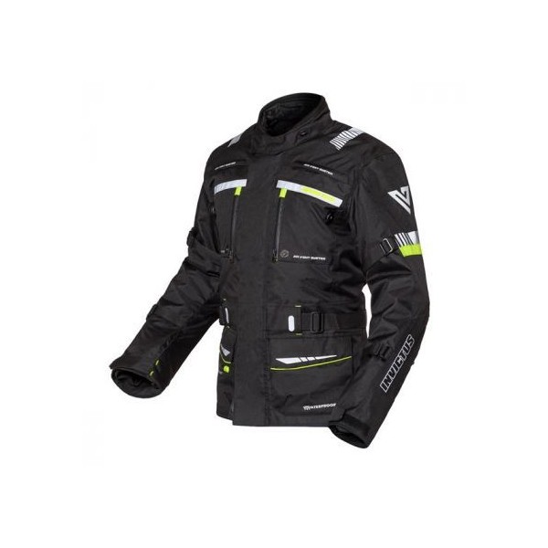 Chaqueta tricapa de chico Invictus Heracles Negro Fluor