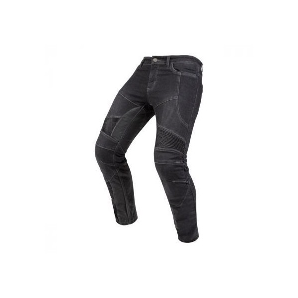 Vaquero de moto con detalles en cuero Invictus Eastwood